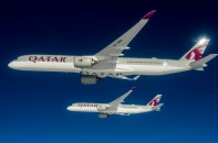 Airbus bàn giao máy bay A350-1000 đầu tiên cho Qatar Airways