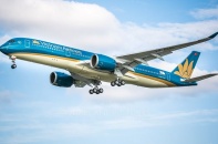 Vietnam Airlines dùng siêu máy bay Airbus A350-900 chở cổ động viên sang Malaysia 