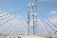Cuối tháng 3/2019 sẽ khắc phục xong lỗi dầm ngang tại cầu dây văng Vàm Cống