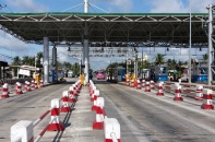 Trạm BOT Cai Lậy lùi thời gian thu phí trở lại