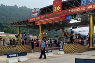 Đảm bảo an ninh trật tự tại trạm thu phí trên đường Hòa Lạc - Hòa Bình 