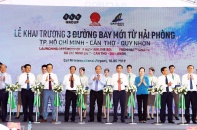 Thủ tướng cắt băng khai trương 3 đường bay mới từ Hải Phòng Thủ tướng cắt băng khai trương 3 đường bay mới từ Hải Phòng