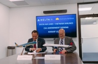 Vietnam Airlines và Delta Air Lines mở rộng hợp tác kết nối Việt Nam - Mỹ