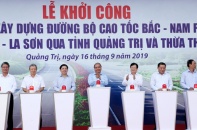 Thủ tướng phát lệnh khởi công Dự án xây dựng đường cao tốc Bắc - Nam phía Đông