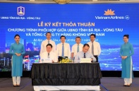 Vietnam Airlines hợp tác với tỉnh Bà Rịa - Vũng Tàu và Saigontourist quảng bá du lịch