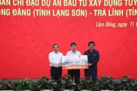 Trao giải thưởng cho cuộc thi tuyển phương án kiến trúc cao tốc Đồng Đăng - Trà Lĩnh