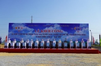 Khởi công cao tốc Bắc - Nam phía Đông đoạn Diễn Châu - Bãi Vọt