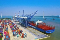 Duyệt dự án xây 1,3 km đường nối 4 bến cảng Lạch Huyện trị giá 614 tỷ đồng