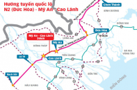 Đề xuất đầu tư 4.770 tỷ đồng xây 26 km cao tốc Mỹ An - Vàm Cống