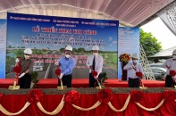 Ra quân thi công cải tạo, nâng cấp Quốc lộ 1, đoạn từ Hậu Giang đến Sóc Trăng