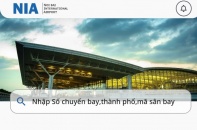 Sân bay Nội Bài cung cấp ứng dụng iNIA giúp tra cứu, theo dõi chuyến bay