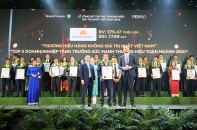 Vietnam Airlines vào Top 5 doanh nghiệp tăng trưởng sức mạnh toàn ngành
