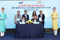 Vietnam Airlines và Tập đoàn TTC ký kết hợp tác toàn diện