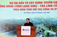 Thủ tướng phát lệnh khởi công Dự án PPP cao tốc Đồng Đăng - Trà Lĩnh