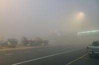 Sương mù dày đặc, nhiều chuyến bay không cất hạ cánh tại sân bay Nội Bài