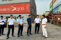 Cục Hàng hải Việt Nam khảo sát thực tế, tìm giải pháp hỗ trợ hàng hoá xuất khẩu