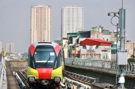 Chốt giờ đẹp, ngày đẹp khai thác thương mại đoạn trên cao metro Nhổn - ga Hà Nội