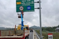 Cục Đường bộ lên tiếng về biển báo "chưa phù hợp" trên cao tốc Nghi Sơn - Diễn Châu