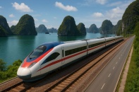 Đề xuất xây tuyến đường sắt Hà Nội - Quảng Ninh vận tốc 300 km/h