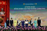 Thủ tướng mong Vietnam Airlines bay cao, vươn xa, trải dài trên khắp 5 châu 4 biển
