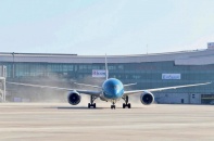 Vietnam Airlines thực hiện chuyến bay chở khách đầu tiên tại Cảng hàng không quốc tế Long Thành