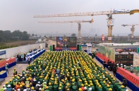 “Xây Tết 2026” về với 1.100 công nhân trên công trường trọng điểm Thủ đô