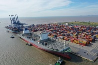 Cho phép bến số 1, 2 Lạch Huyện đón siêu tàu có trọng tải 165.509 DWT giảm tải