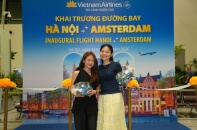 Vietnam Airlines chính thức khai thác đường bay thẳng Hà Nội – Amsterdam
