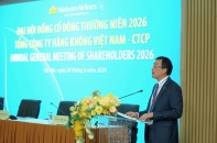 Vietnam Airlines đặt mục tiêu giữ vững sức khỏe tài chính trong năm 2026