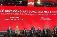 LEGO khởi công nhà máy vốn đầu tư hơn 1 tỷ USD tại Bình Dương