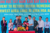 Hoa Kỳ tài trợ thêm 73 triệu USD để xử lý dioxin tại sân bay Biên Hòa