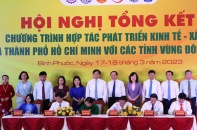 TP.HCM ký kết hợp tác 7 lĩnh vực trọng tâm với các tỉnh vùng Đông Nam bộ 