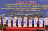 Đồng loạt khởi công ba dự án giao thông trọng điểm hơn 115.000 tỷ đồng