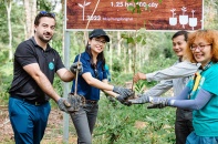 Airbus và CCIFV triển khai trồng 1,25 ha rừng tại Đồng Nai 