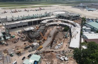 Nhà ga T3 Sân bay Tân Sơn Nhất đã xong phần thô, khai thác vào ngày 30/4/2025 