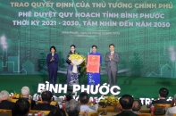 Phó thủ tướng Trần Hồng Hà: Bình Phước cần thực hiện quy hoạch nhanh hơn, bền vững hơn