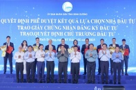 Bình Dương trao giấy chứng nhận đầu tư hàng loạt dự án ngày mùng 4 Tết