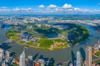 Trung tâm tài chính quốc tế TP.HCM sẽ xây dựng trên diện tích 9,2 ha tại Thủ Thiêm