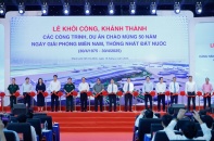 Khởi công, khánh thành 80 dự án trên khắp cả nước với tổng số vốn 445.000 tỷ đồng