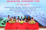 Bình Phước ký hợp đồng với Vingroup - Techtra xây dựng cao tốc Gia Nghĩa - Chơn Thành