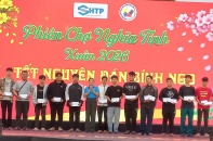 Phiên chợ nghĩa tình - Xuân 2026, mang Tết ấm áp đến người lao động Khu công nghệ cao TP.HCM