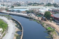 Dự án kênh Tham Lương - Bến Cát chậm tiến độ vì thiếu cát, đá, nhựa đường