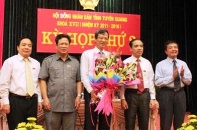 Ông Phạm Minh Huấn giữ chức Chủ tịch UBND tỉnh Tuyên Quang