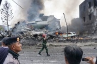 Tai nạn máy bay tại Indonesia khiến ít nhất 30 người thiệt mạng