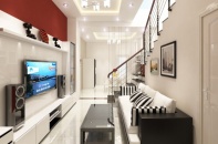 Thiết kế nhà ở kết hợp kinh doanh với mặt tiền chỉ 4m 