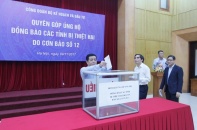 Bộ Kế hoạch và Đầu tư quyên góp ủng hộ đồng bào các tỉnh bị thiệt hại do cơn bão số 12
