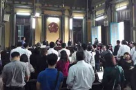 Tòa tuyên Grab bồi thường 4,8 tỷ đồng cho Vinasun, nhiều tài xế Vinasun vào khuôn viên tòa... hát hò
