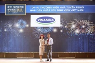 Vinamilk được bình chọn là thương hiệu Nhà tuyển dụng hấp dẫn nhất Việt Nam