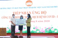 Vinamilk ủng hộ 8 tỷ đồng cho Hà Nội và 3 tỉnh miền Trung chống Covid 19