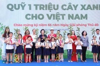 Vinamilk nỗ lực mang màu xanh cho trường học, lan tỏa tình yêu thiên nhiên học sinh